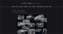 Desktop Screenshot of myracingimages.com